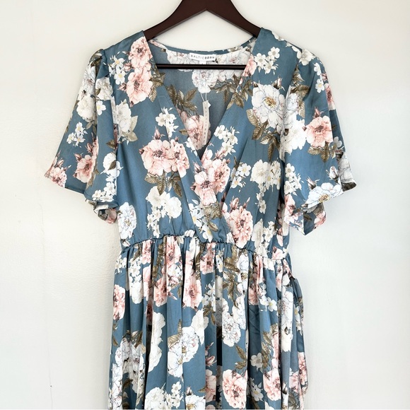 Baltic Born Sicily Satin Maxi Dress NEW - Picture 2 of 7